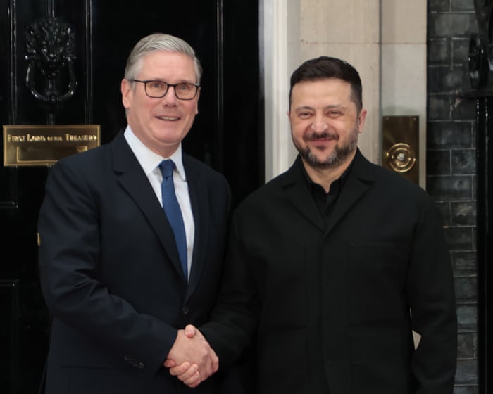 Zelenskyy meets key allies in London aiming to build on strikes on Russia