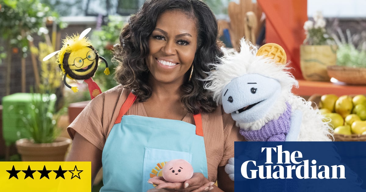Waffles + Mochi review – Michelle Obama’s charming puppet series