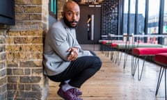 Arinzé Kene at the Bush theatre in London.