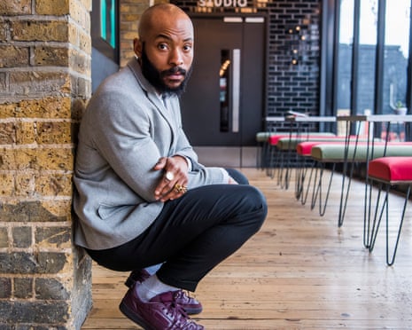 Arinzé Kene at the Bush theatre in London.