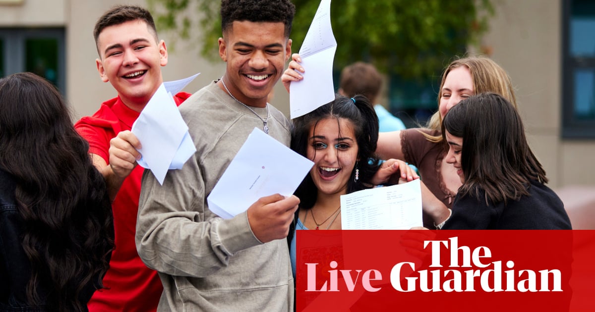 GCSE results day 2022 live anger over northsouth divide as proportion