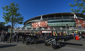 The outside of Arsenal's Emirates Stadium