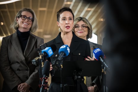 Victorian education minister Gabrielle Williams speaks to media on Monday, 10 August, 2026.
