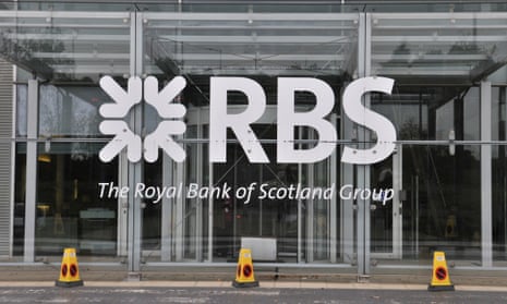 Signage of Royal Bank of Scotland