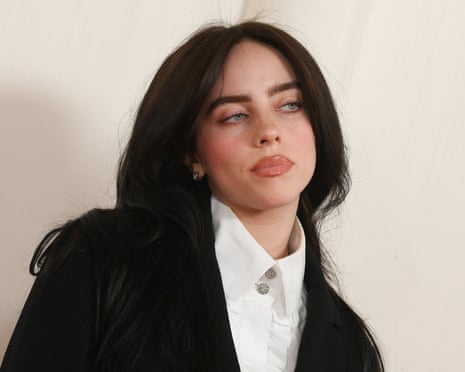 Billie Eilish at the 96th Annual Oscars held at Ovation Hollywood in Los Angeles.