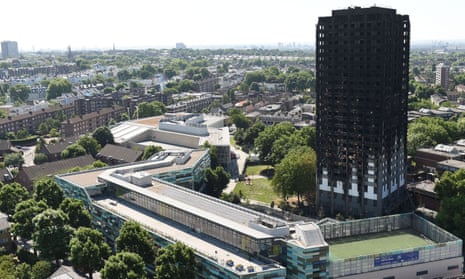 Many of the homes managed by NHH and Genesis are in sight of Grenfell Tower.