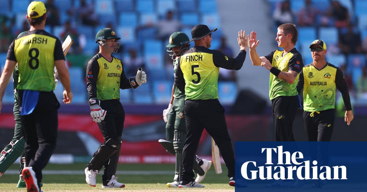 Australia thrash Bangladesh to stay in hunt for T20 World Cup semi-finals