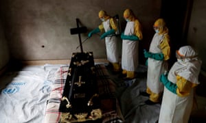 The funeral of suspected Ebola victim Kavugho Cindi Dorcas in Beni, in Kivu province. 3500.jpg?width=300&quality=85&auto=forma