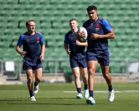 Kai Pearce-Paul is part of an eye-catching England back row