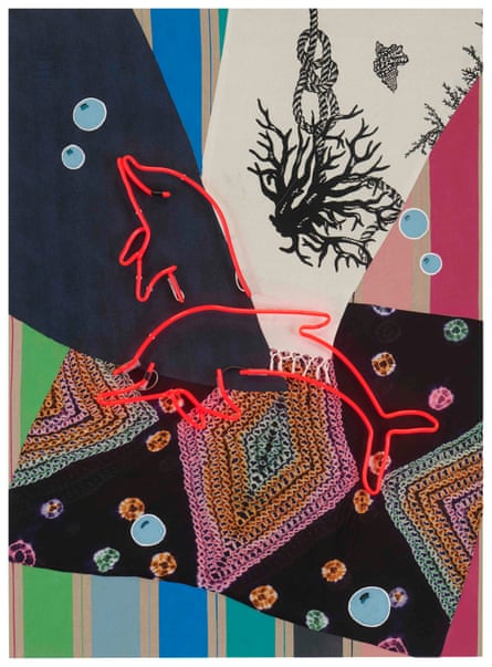 Shezad Dawood’s Disposable mementoes (Dolphins), part of For All at Last Return.