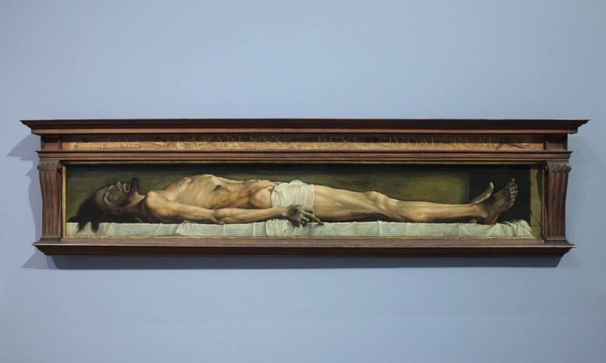 Simply a man .... The Body of the Dead Christ in the Tomb, 1520-22.