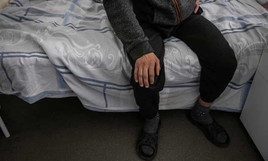 Private Vlad in the Slovyansk hospital