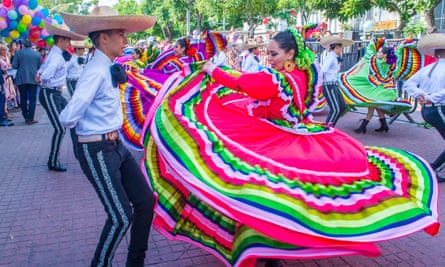 A mariachi and charros festival in Guadalajara.