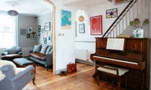 Classic open plan living room