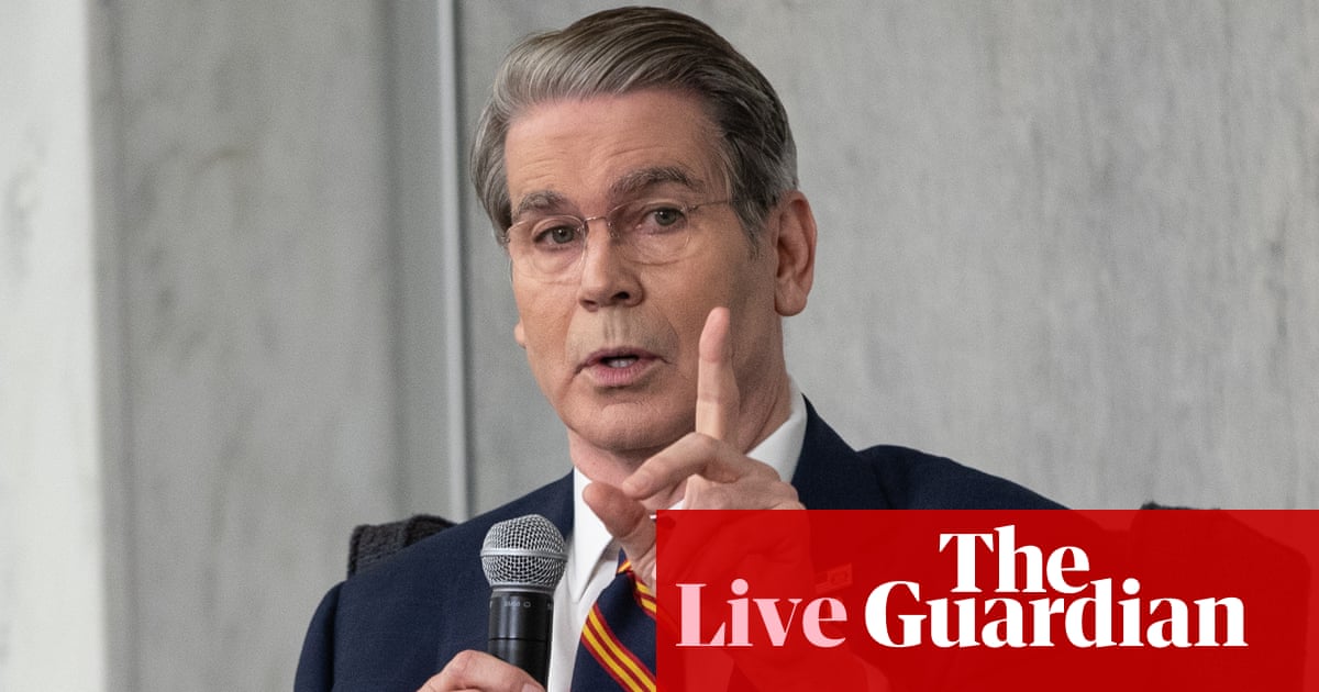 US treasury secretary accuses Beijing of trying to damage global economy, as US and China roll out tit-for-tat port fees business live