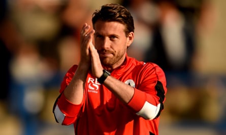 Rob Edwards pictured in 2017 during his time as Telford’s manager.
