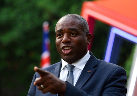 British Foreign Secretary David Lammy.