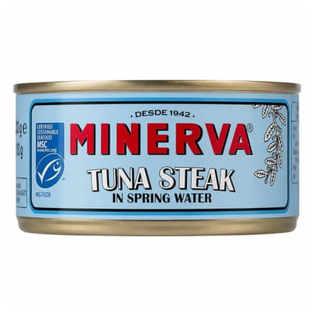 Minerva Tuna Steak in Spring Water 200g
