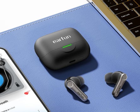 EarFun Air Pro 4+ Adaptive Noise Cancelling Wireless Earbuds main