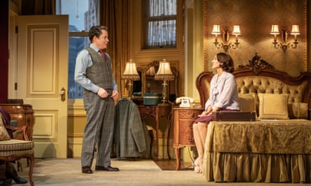 Matthew Broderick and Sarah Jessica Parker in Plaza Suite.