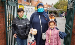 Atika El Mir and her children