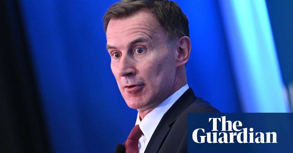 Jeremy Hunt’s scope for tax cuts hit by higher-than-expected borrowing
