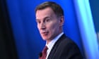 Jeremy Hunt’s scope for tax cuts hit by higher-than-expected borrowing