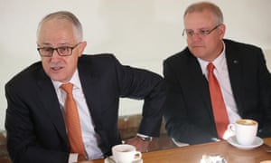 Malcolm Turnbull and Scott Morrison