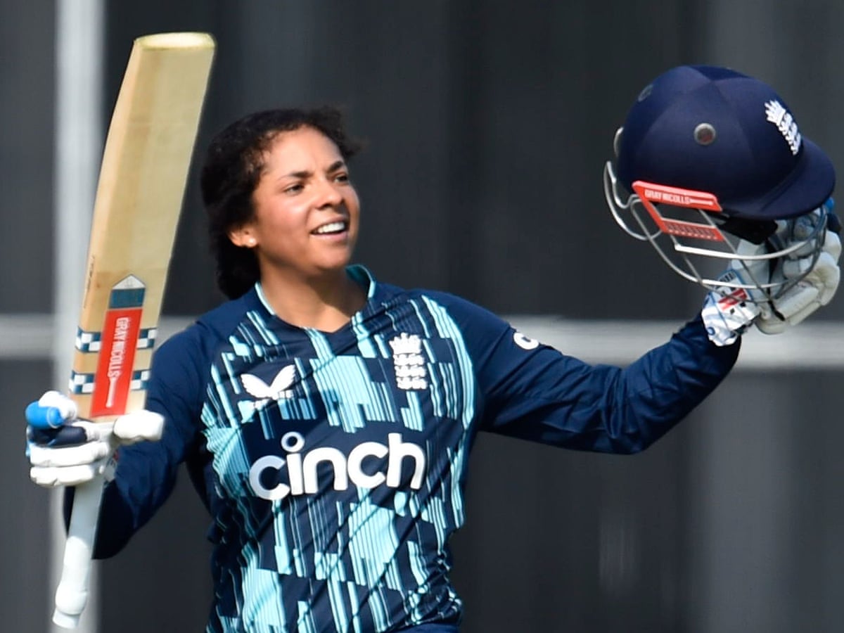 Sophia Dunkley makes history as England cruise past South Africa | England  women's cricket team | The Guardian