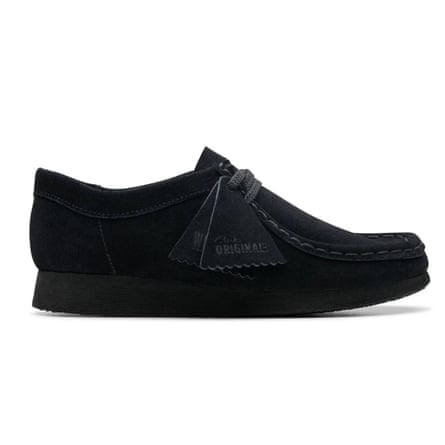 Clarks Black Wallabee older shoes