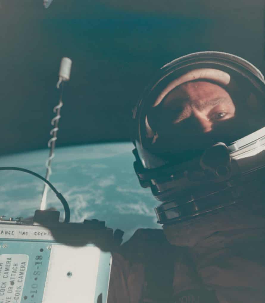 First self-portrait in space, November 11-15, 1966