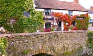 White Horse, Washford, Somerset, UK.