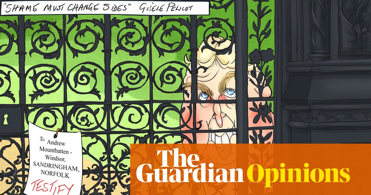 Nicola Jennings on Andrew Mountbatten-Windsor’s move to Sandringham – cartoon