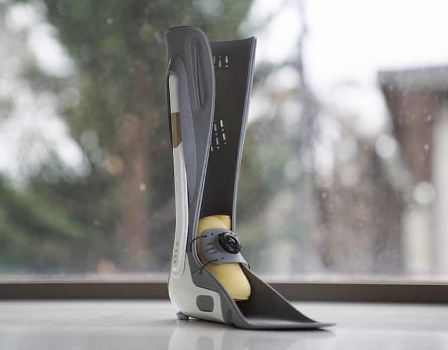 The Luna Modular AFO (ankle foot orthosis), designed by Aaron Nguyen, Darren Tan, Jarrod Cahir, Dr Giuliano De Antonis and Emma Luke.