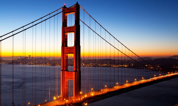 San Francisco’s Golden Gate Bridge.