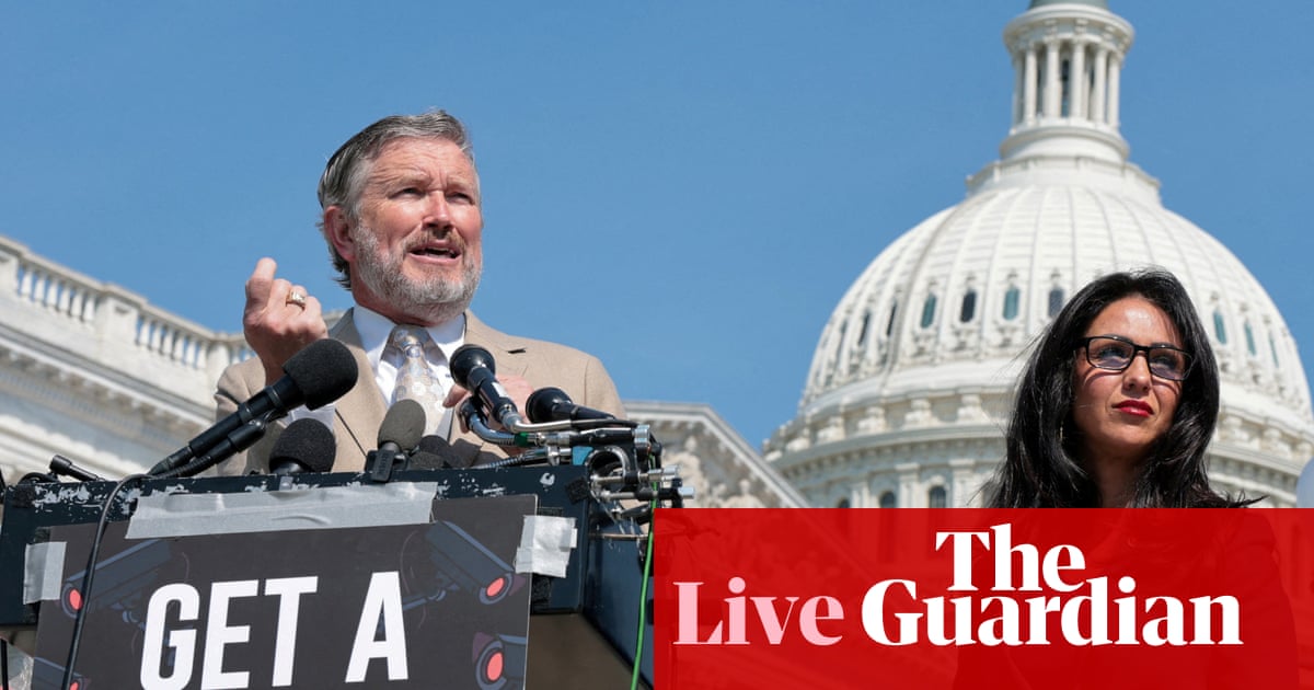 Voters in six states head to polls with Kentucky's Massie facing Trump's fury US politics live