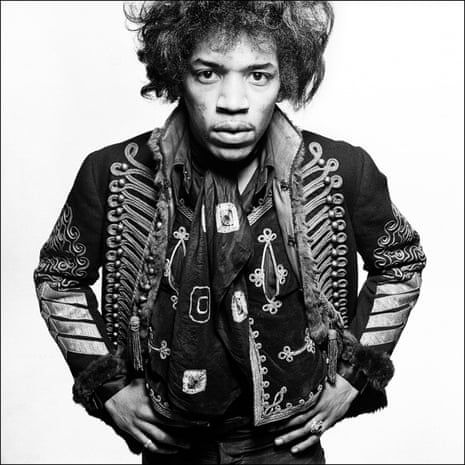 Jimi Hendrix, photographed in London, 1967