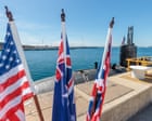 Aukus should expand to other shipbuilding nations, US congressman suggests, as Albanese returns to Australia