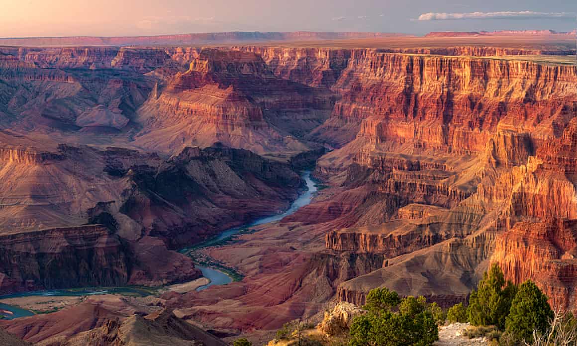 The Colorado River in the Grand Canyon.