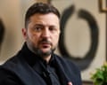 In an interview with the Guardian after talks with Keir Starmer, Emmanuel Macron and Friedrich Merz in London to discuss the next steps in the conflict, Volodymyr Zelenskyy said Ukraine’s military position was the strongest it had been for more than two years