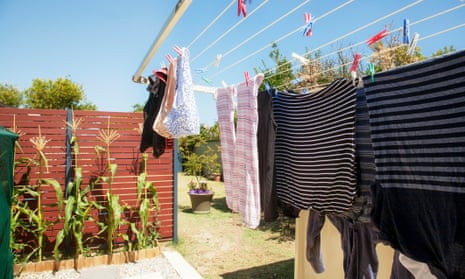 Save electricity by switching to hanging out laundry rather than using the tumble dryer.