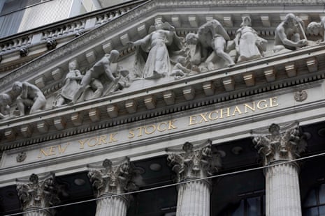 The facade of the New York Stock Exchange/
