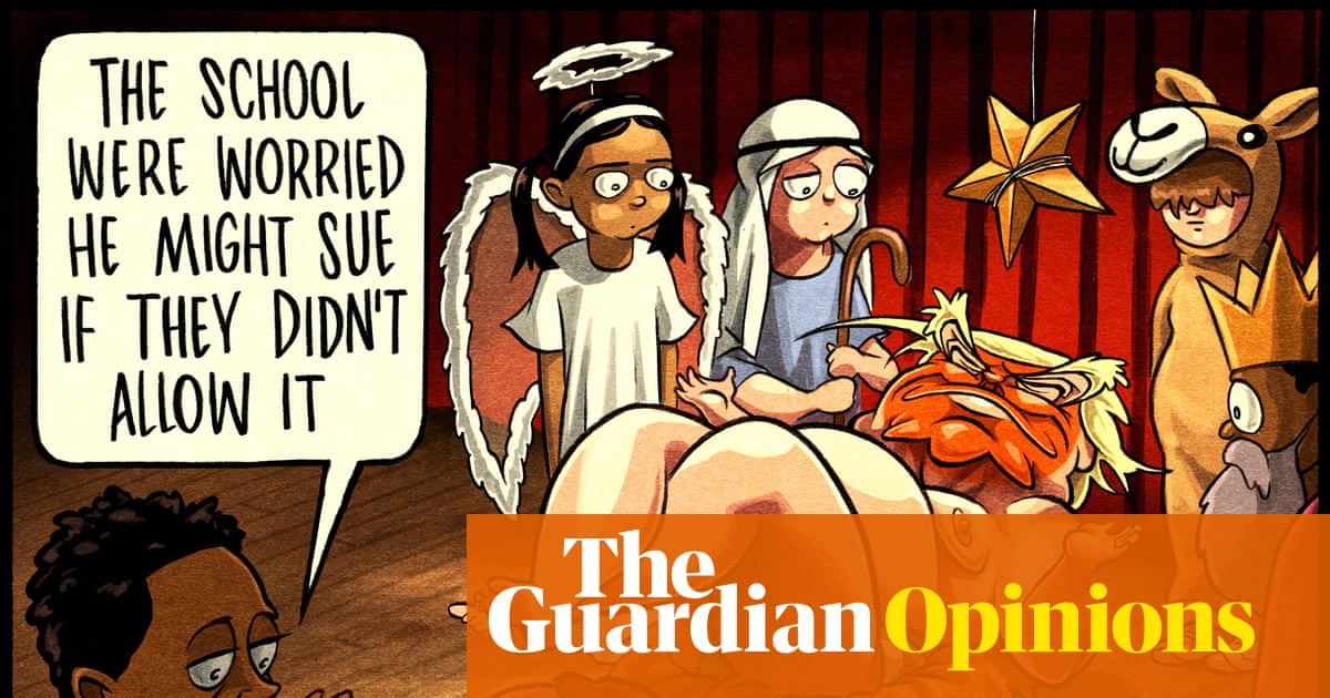 Ben Jennings on Donald Trump suing the BBC – cartoon