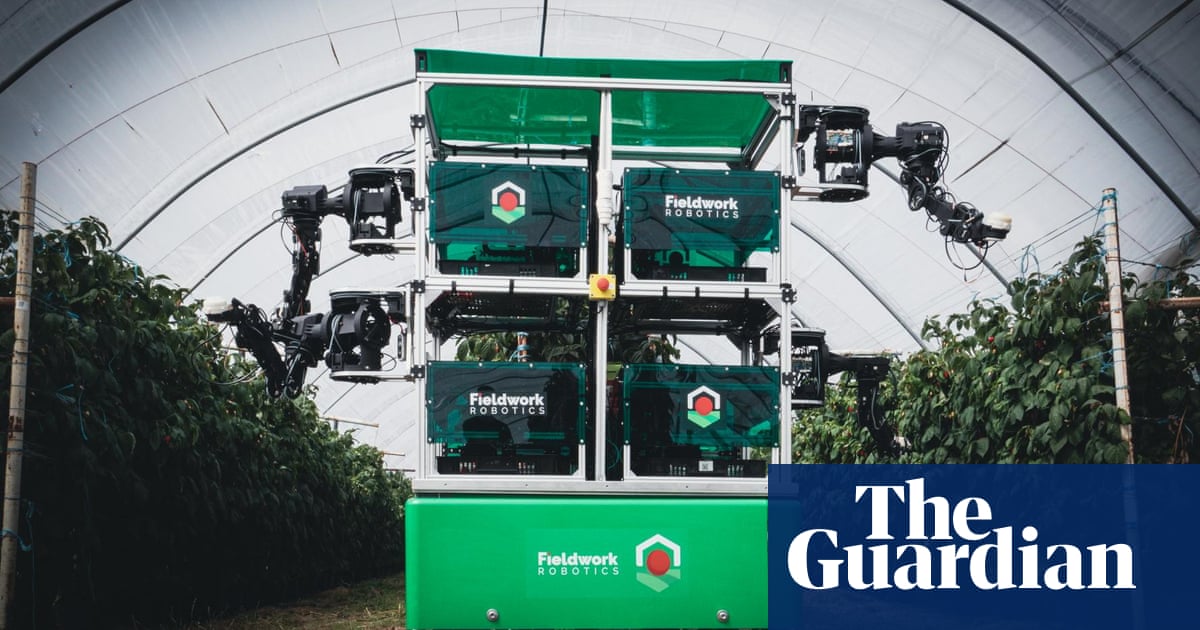 World’s first raspberry picking robot cracks the toughest nut: soft fruit