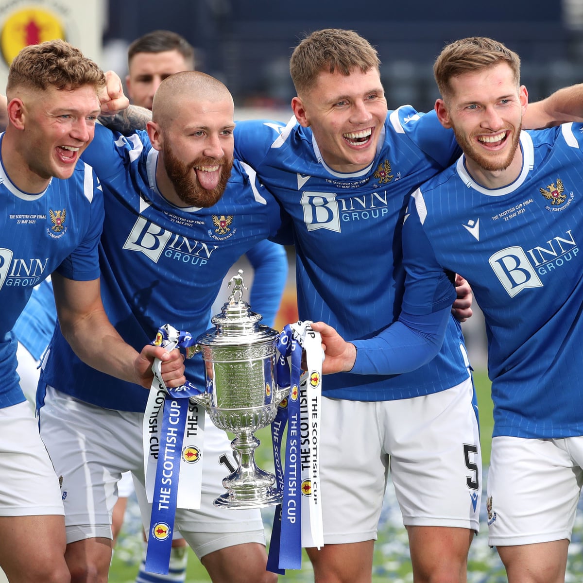 St Johnstone Complete Dream Double After Beating Hibs To Win Scottish Cup Scottish Cup The Guardian Scottish Cup 2022