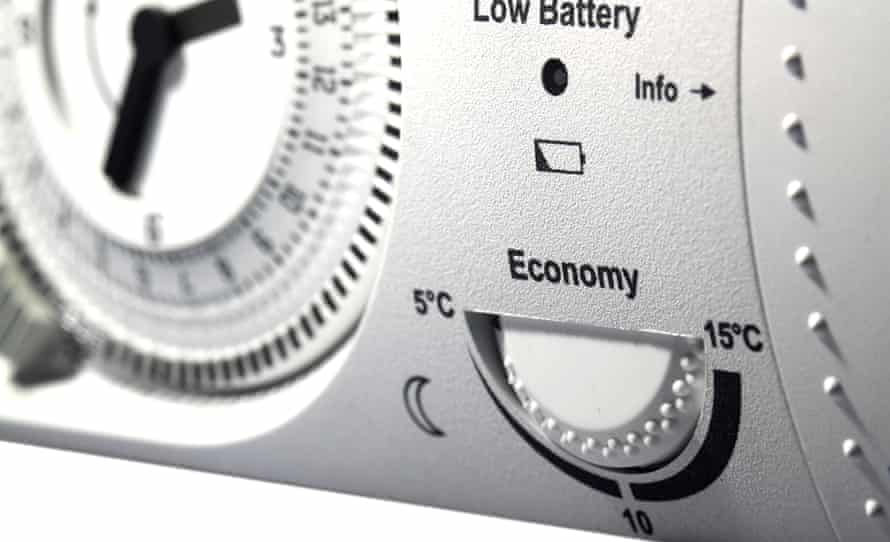 مؤقت ترموستات تدفئة مركزية