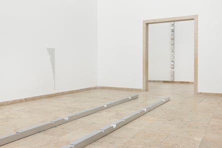 installation view of Tieu’s pavilion.