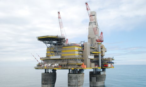 The Lunskoye A platform at the Sakhalin II project.