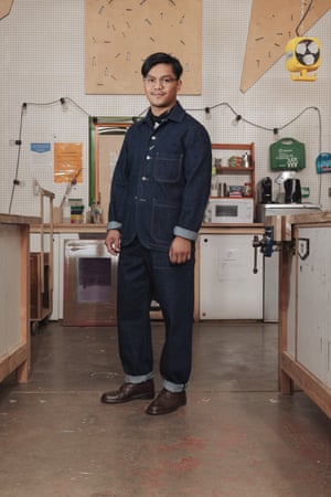 Universal Works have teamed up with Blackhorse Lane Atelier, London’s only craft jeans maker, on a reworking of UW’s fatigue pants and baker’s jacket. Both brands have a “built to last” philosophy. “The cloth was chosen to suit the patterns – which are beefy classic workwear styles. Hardworking, but comfortable from the off,” says Universal Works’s founder David Keyte. Jacket, £295, pants, £250, universalworks.co.uk