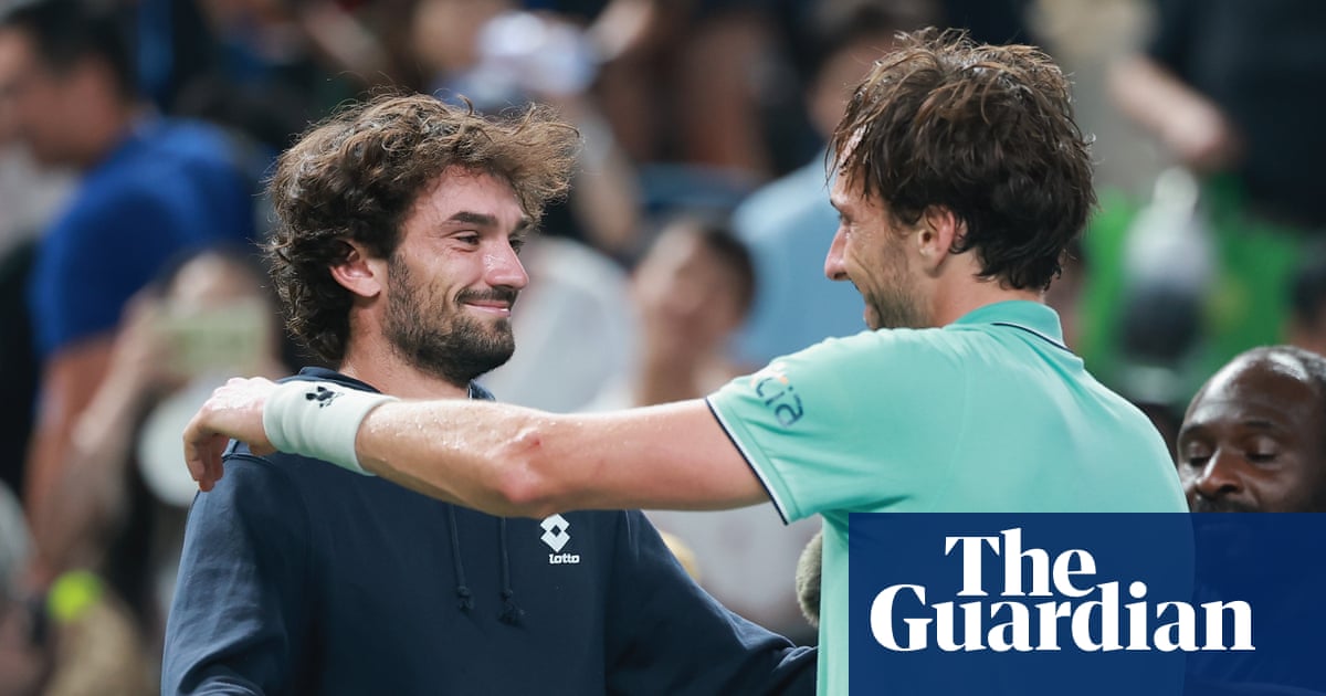 World No 204 Vacherot topples Djokovic to set up cousin v cousin Shanghai final